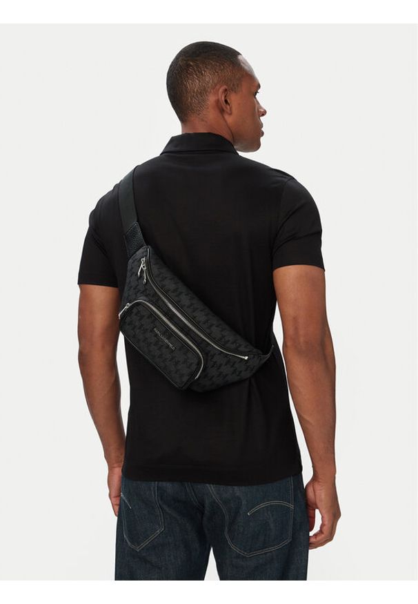 Karl Lagerfeld - KARL LAGERFELD Nerka B3M30250 Czarny. Kolor: czarny. Materiał: materiał