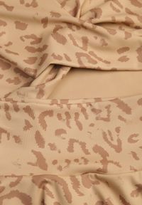 Born2be - Brązowy Komplet Sportowy Krótki Top i Spódnico-Szorty Sillifia. Kolor: brązowy #4