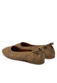 Pepe Jeans Baleriny PLS10420 Beżowy. Kolor: beżowy. Materiał: zamsz, skóra #6