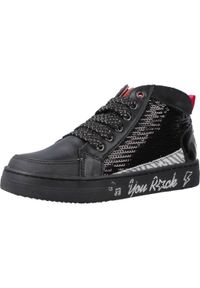 Garvalin - Buty GARVALIN 221541G Czarny. Kolor: czarny. Materiał: tkanina, skóra. Sport: turystyka piesza