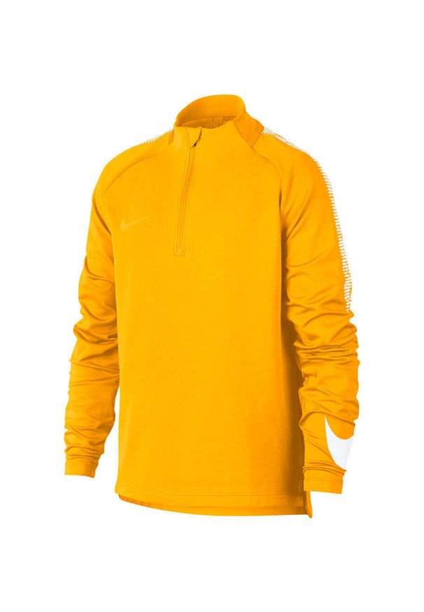 Bluza sportowa dla dzieci Nike B Dry Squad Drill Top JUNIOR. Kolor: żółty