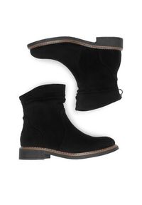 Clara Barson Botki WS2169-04 Czarny. Kolor: czarny. Materiał: materiał #6