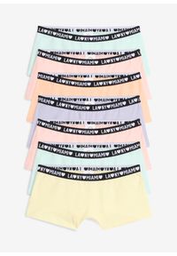 bonprix - Bokserki z miękką bawełną organiczną (7 par). Kolor: żółty. Materiał: bawełna #1