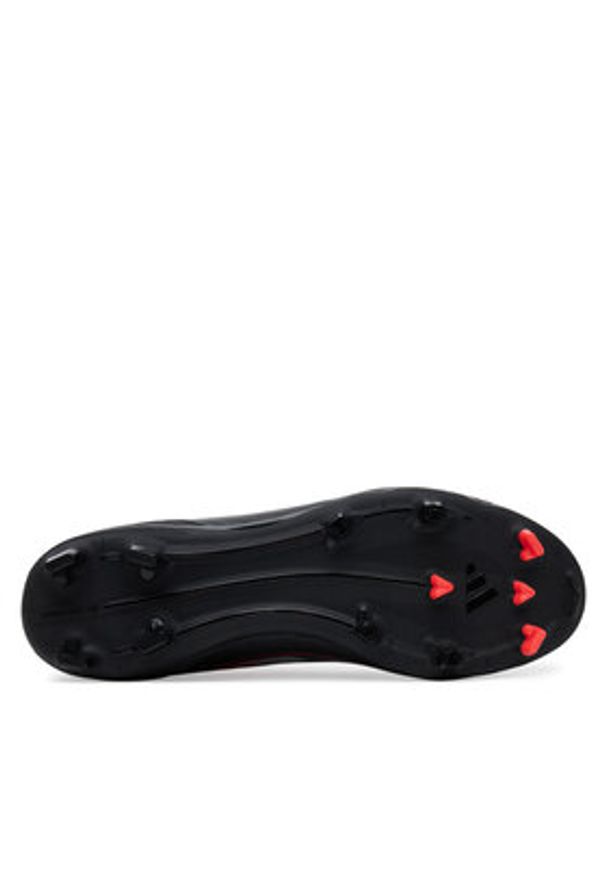 Adidas - adidas Buty do piłki nożnej F50 League Mid Firm/Multi-Ground JI0435 Czarny. Kolor: czarny. Materiał: materiał