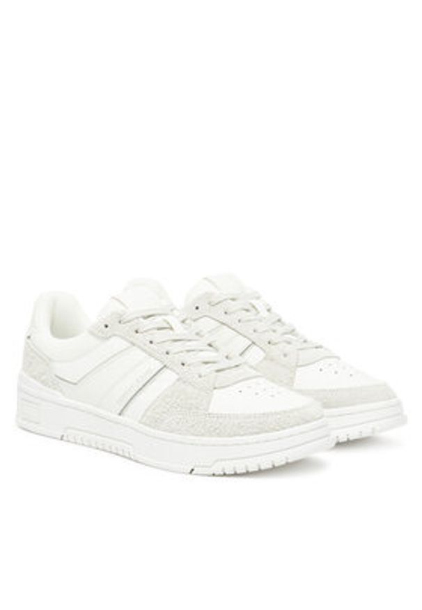 Tommy Jeans Sneakersy Tjm Cupsole Pods EM0EM01579 Biały. Kolor: biały. Materiał: skóra