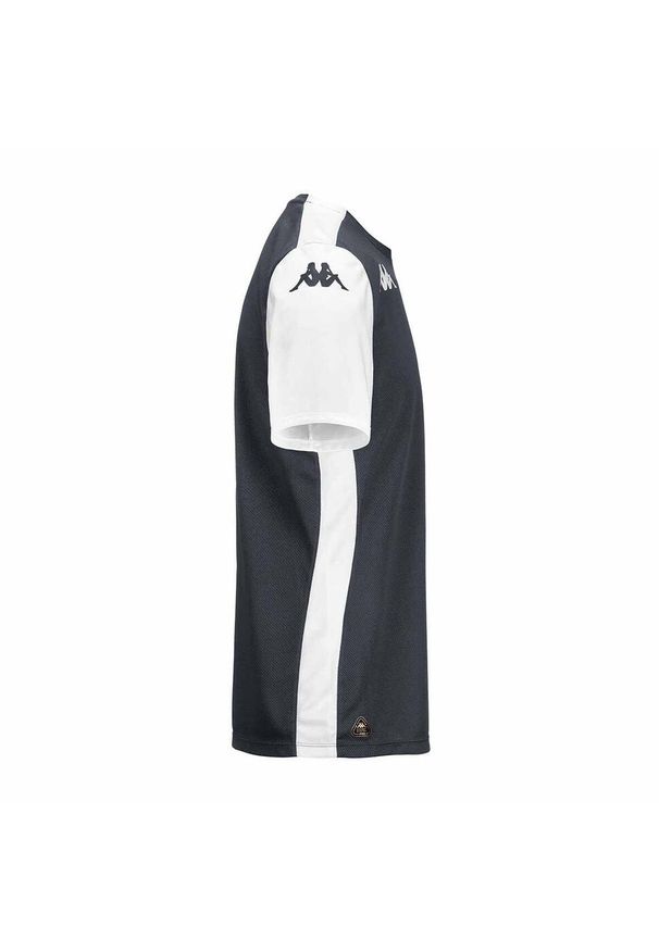 Kappa - Koszulka dla dzieci AS Monaco Abou Pro 8 2024/25. Kolor: wielokolorowy, szary, biały. Sport: piłka nożna