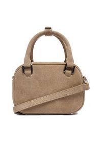 Gino Rossi - GINO ROSSI Torebka EO-LA224-19318 Beżowy. Kolor: beżowy. Materiał: zamszowe, skórzane #8