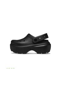 Klapki Crocs Model Stomp Clog Kolor Czarny. Kolor: czarny. Materiał: syntetyk, materiał