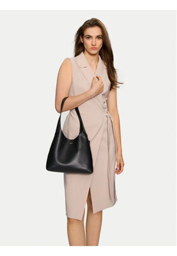 Coach Torebka Brooklyn CU068 Czarny. Kolor: czarny. Materiał: skórzane