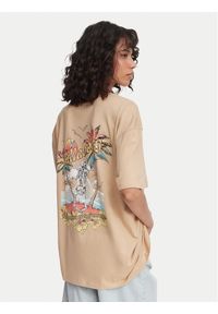 Billabong T-Shirt Take A Break EBJZT00407 Khaki Oversize. Kolor: brązowy. Materiał: bawełna #1