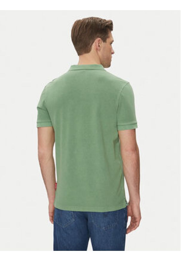 JOOP! Jeans Polo 15 JJJ-02Ambrosian 30045619 Zielony Modern Fit. Typ kołnierza: polo. Kolor: zielony. Materiał: bawełna