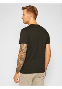 Lacoste T-Shirt TH2036 Czarny Regular Fit. Kolor: czarny. Materiał: bawełna #4
