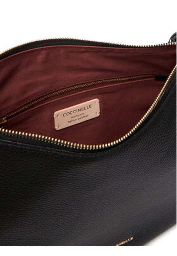 Coccinelle Torebka U45 Coccinellenory E1 U45 13 01 01 Czarny. Kolor: czarny. Materiał: skórzane