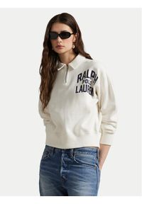 Polo Ralph Lauren Bluza 211971753002 Biały Relaxed Fit. Typ kołnierza: polo. Kolor: biały. Materiał: bawełna #1