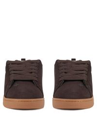 DC Shoes Sneakersy COURT GRAFFIK SE DC01665200 Brązowy. Kolor: brązowy. Materiał: zamsz, skóra