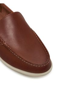 Clarks Mokasyny Bratton Loafer 26181279 Brązowy. Kolor: brązowy. Materiał: skóra #4