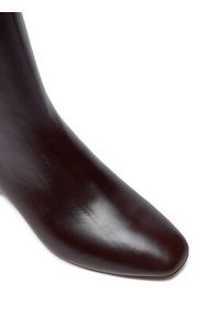 Balagan Botki BALAGAN-STAV CIEMNY BRĄZ Brązowy. Kolor: brązowy. Materiał: skóra #3