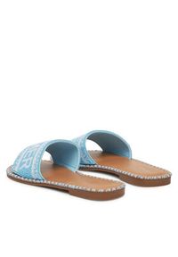 DeeZee Klapki E3316-1 Niebieski. Kolor: niebieski. Materiał: syntetyk