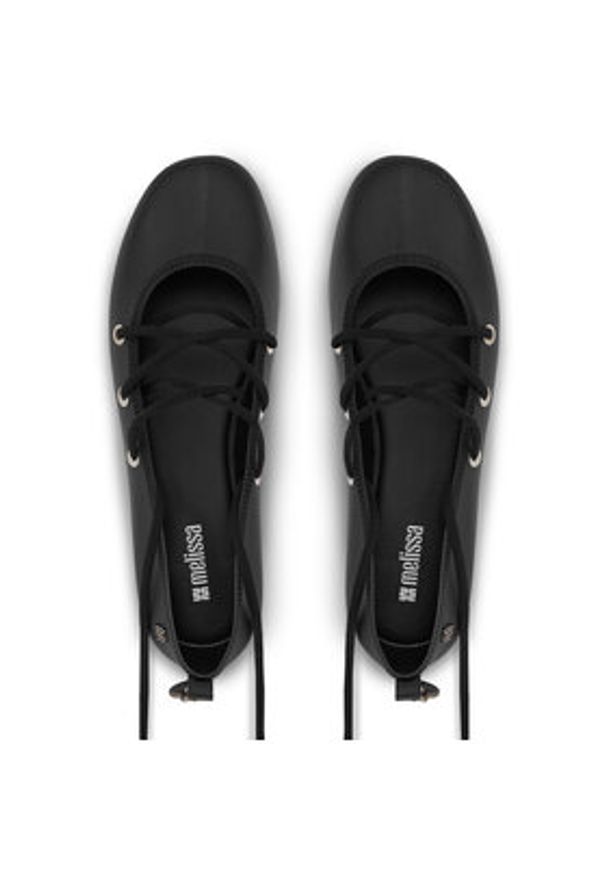 melissa - Melissa Baleriny Melissa Beta Ad 38020 Czarny. Kolor: czarny