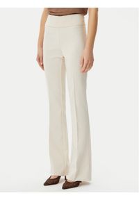 Rinascimento Spodnie materiałowe CFC0123106003 Beżowy Regular Fit. Kolor: beżowy. Materiał: syntetyk #1