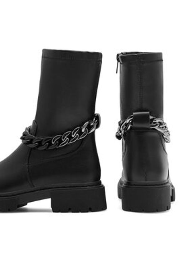 Jenny Fairy Botki GOLDIE WS5866-18 Czarny. Kolor: czarny. Materiał: syntetyk