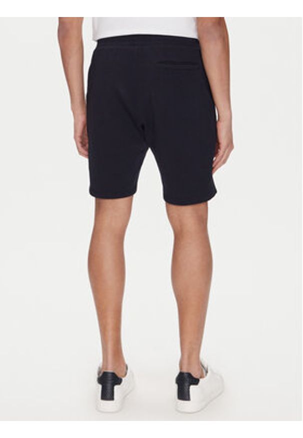 TOMMY HILFIGER - Tommy Hilfiger Szorty sportowe Essential MW0MW37240 Granatowy Regular Fit. Kolor: niebieski. Materiał: bawełna. Styl: sportowy