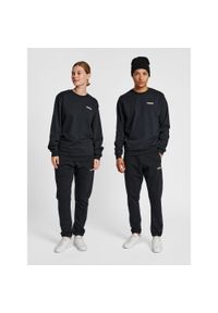 Bluza Hummel LGC Austin. Kolor: czarny. Materiał: bawełna. Wzór: jodełka, nadruk