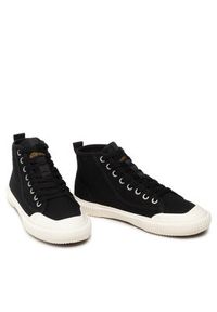 G-Star RAW - G-Star Raw Trampki Noril Mid Cvs Lgo W 2211 029705 Czarny. Kolor: czarny. Materiał: materiał