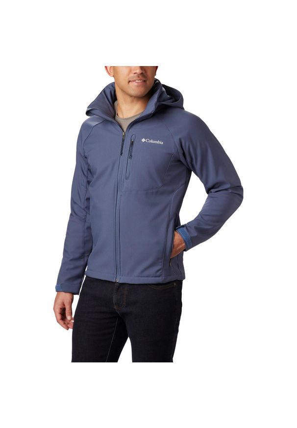 columbia - Kurtka softshell męska Columbia Cascade Ridge II. Kolor: niebieski. Materiał: softshell. Sport: turystyka piesza