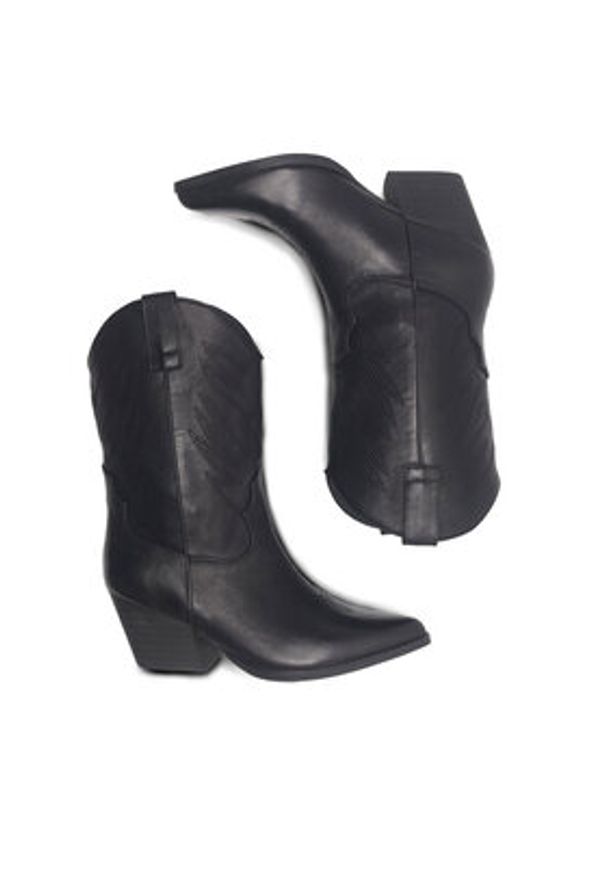 Jenny Fairy Kowbojki ROISIN HY20228-4 Czarny. Kolor: czarny. Materiał: syntetyk