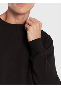 Blend Sweter Nolen 20712883 Czarny Regular Fit. Kolor: czarny. Materiał: bawełna #4