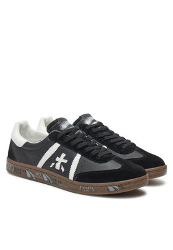 Premiata Sneakersy Bonnie 6901 Czarny. Kolor: czarny. Materiał: skóra