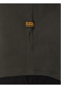 G-Star RAW - G-Star Raw T-Shirt Lash D16396-B353 Szary ciemny Relaxed Fit. Kolor: szary. Materiał: bawełna #7
