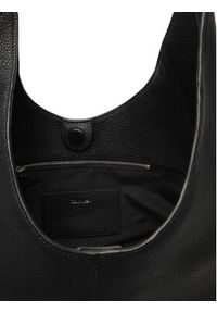 Calvin Klein Torebka Slouchy Leather Md Shoulder Bag LV04F3543G Czarny. Kolor: czarny. Materiał: skórzane #4