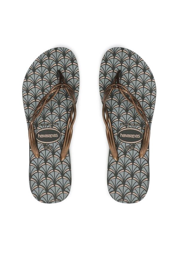 Japonki Havaianas. Wzór: kolorowy