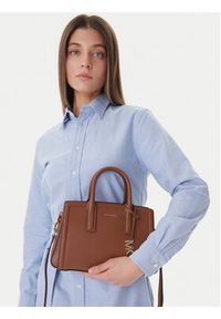 MICHAEL Michael Kors Torebka Laila 30S5G9IS1L Brązowy. Kolor: brązowy. Materiał: skórzane #8