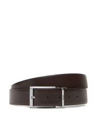 BOSS Pasek Męski Gert-D 50529718 Czarny. Kolor: czarny. Materiał: skóra