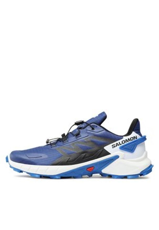 salomon - Salomon Buty do biegania Supercross 4 L47315700 Niebieski. Kolor: niebieski. Materiał: syntetyk