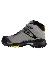 salomon - Buty trekkingowe damskie Salomon X Ultra 4 Mid Winter Ts. Kolor: szary. Materiał: materiał, syntetyk. Szerokość cholewki: normalna
