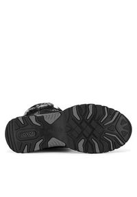 Rieker Trzewiki M9644-00 Czarny. Kolor: czarny. Materiał: materiał #4