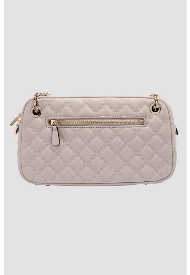 Guess - GUESS Torebka damska w kolorze taupe Giully II. Kolor: beżowy. Styl: casual
