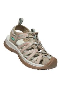 keen - Sandały trekkingowe damskie KEEN Whisper. Kolor: beżowy. Sport: turystyka piesza #1