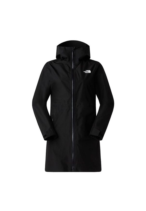 Kurtka damska The North Face DryVent Mono Bedretto 0A8G6ZJK31 - czarna. Kolor: czarny. Materiał: tkanina, poliester. Styl: elegancki. Sport: wspinaczka, turystyka piesza