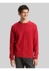 Męski Sweter Tom Tailor Basic Crewneck Knit Salsa Red Non-Solid 1039805 13686 #1