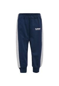 Spodnie dresowe dla niemowląt Hummel Mini Loose. Kolor: niebieski. Materiał: dresówka #1