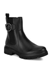 Remonte Botki D1W74-00 Czarny. Kolor: czarny. Materiał: skóra #6