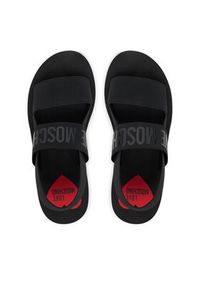 Love Moschino - LOVE MOSCHINO Sandały JA16033G0MJN7000 Czarny. Kolor: czarny. Materiał: materiał #4