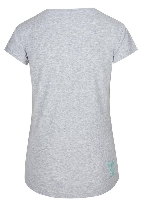 Damski bawełniany t-shirt Kilpi ALBION-W. Kolor: biały. Materiał: bawełna