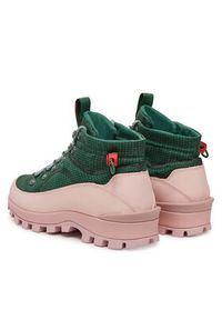 Hunter Trapery Womens Travel Explorer Boot WFS2336REN Zielony. Kolor: zielony. Materiał: materiał #3