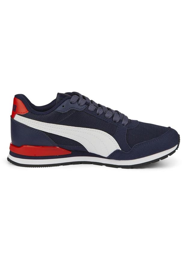 Buty Puma ST Runner V3 Mesh JR, Dzieci. Kolor: czerwony, niebieski, wielokolorowy. Materiał: mesh, syntetyk, tkanina, materiał
